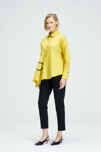 Printed Shirt - Yellow - 4