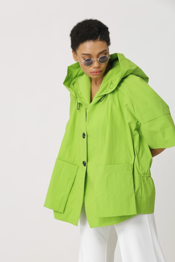 Raincoat - Apple Green - 2