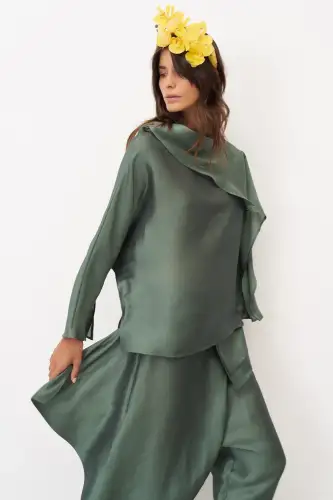 Rhodes Bluz - Yeşil - 1