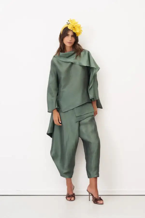 Rhodes Bluz - Yeşil - 3
