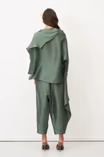 Rhodes Bluz - Yeşil - 6