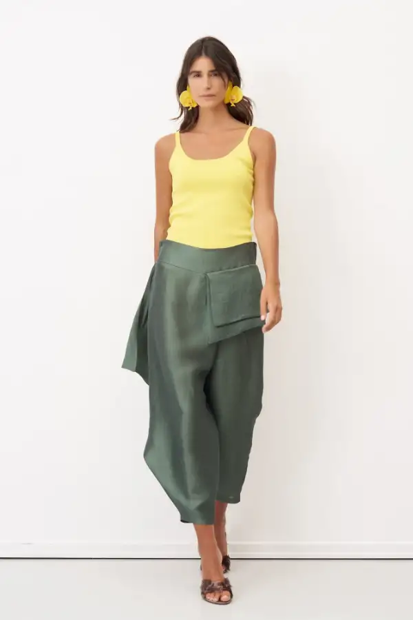 Rhodes Pantolon - Yeşil - 3