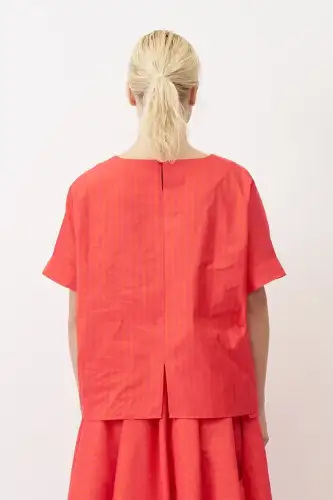 Roumeli Bluz - Kırmızı - 5