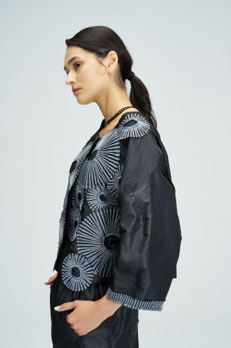 Round Motif Jacket - 3