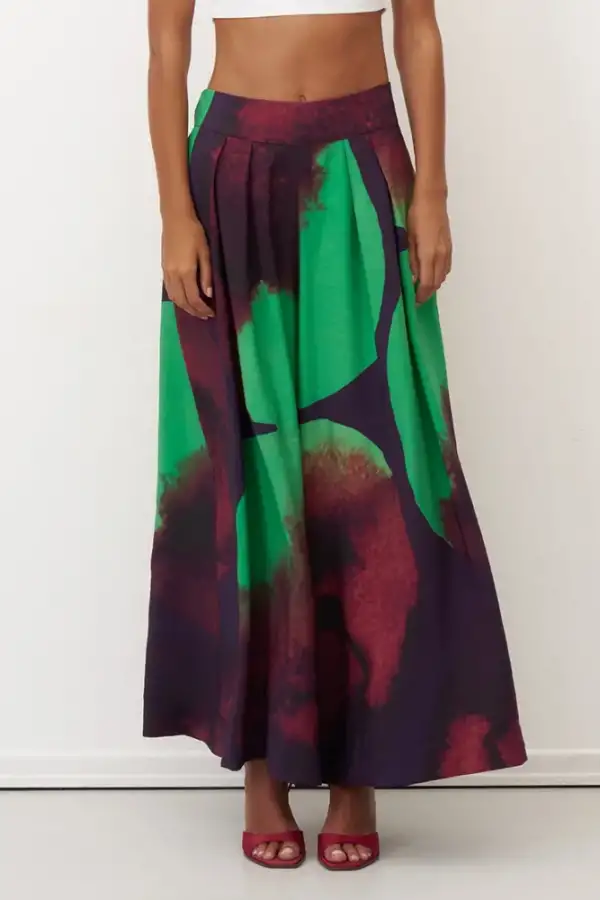 Santorini Pantolon - Desenli - 2