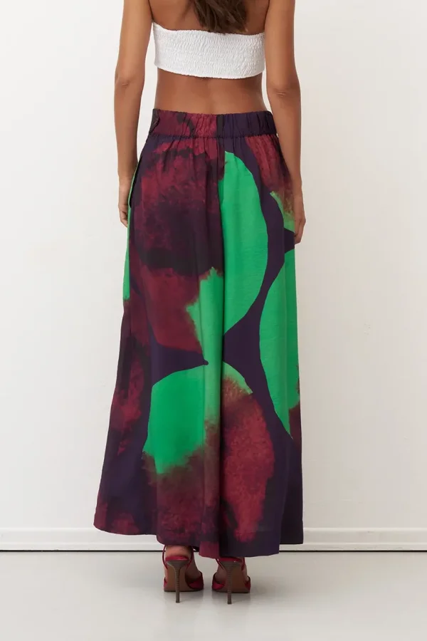 Santorini Pantolon - Desenli - 5