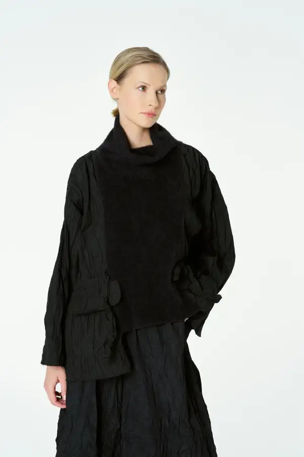 Shaula Bluz - Siyah - 2