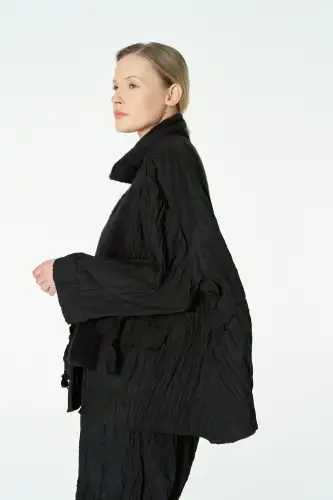 Shaula Bluz - Siyah - 4