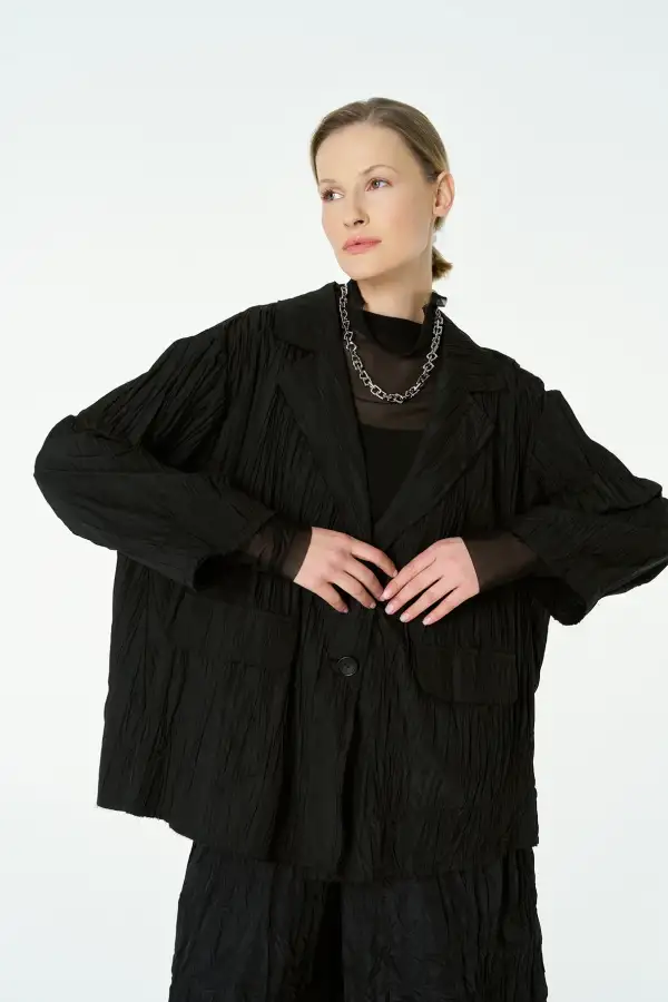 Shaula Ceket - Siyah - 3