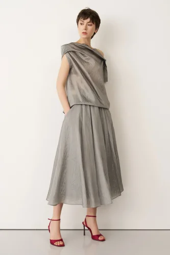 Sidero Bluz - Gümüş - 3