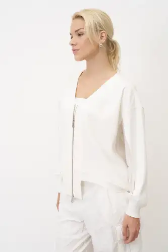 Sifnos Ceket - Beyaz - 3