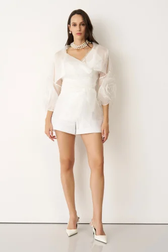 Skyra Ceket - Beyaz - BIZE (1)