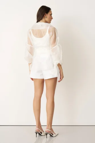 Skyra Ceket - Beyaz - 6