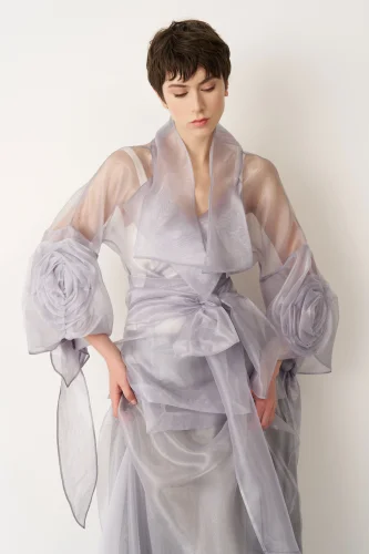 Skyra Ceket - Gümüş 