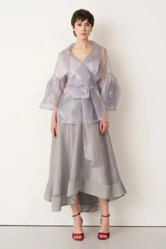 Skyra Ceket - Gümüş - BIZE (1)