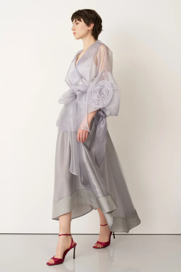 Skyra Ceket - Gümüş - 3