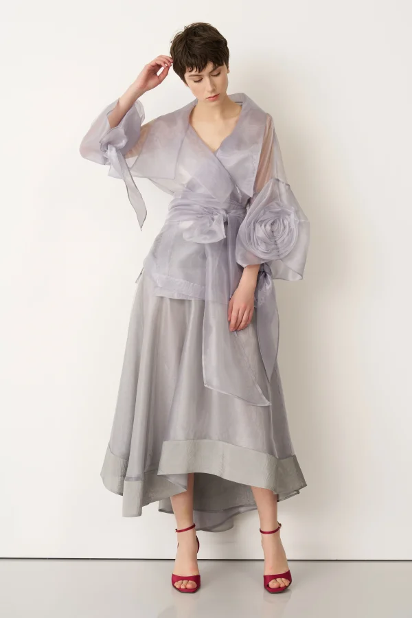 Skyra Ceket - Gümüş - 4