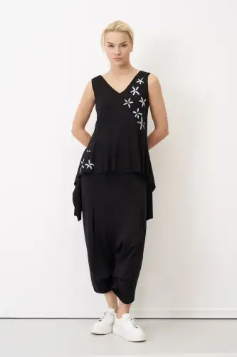 Spetses Bluz - Siyah - 1