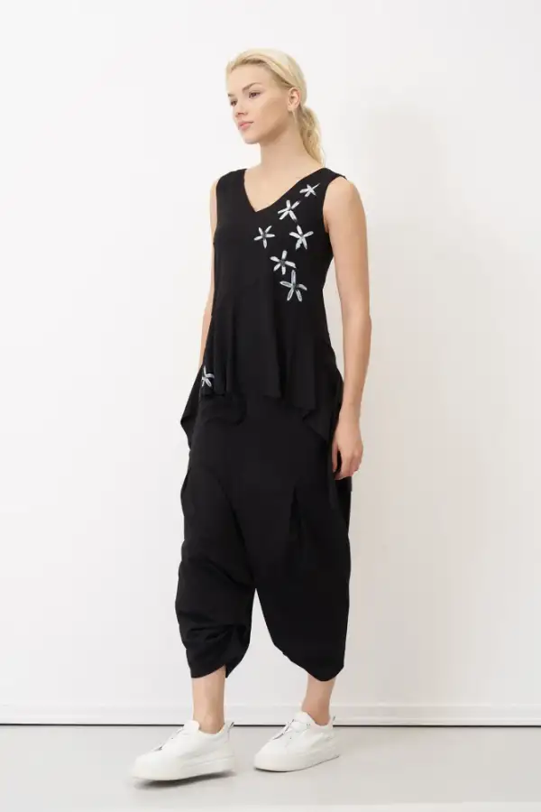 Spetses Bluz - Siyah - 2