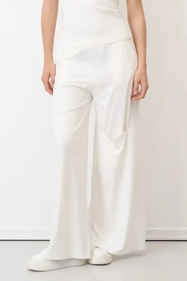 Spetses Cepli Pantolon - Beyaz - 1