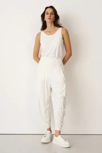 Spetses Pantolon - Beyaz - 1