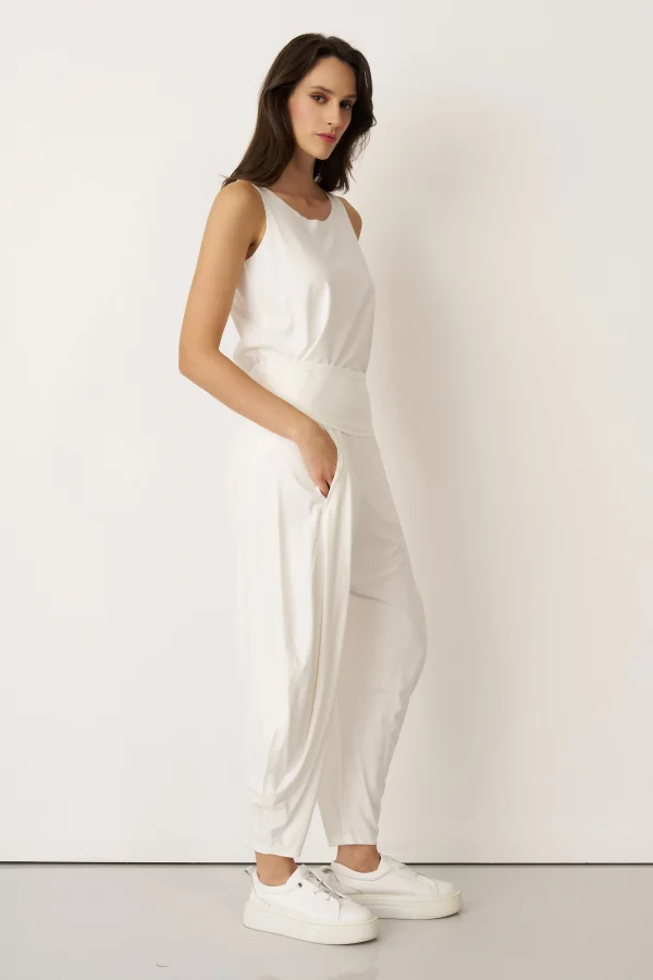 Spetses Pantolon - Beyaz - 3