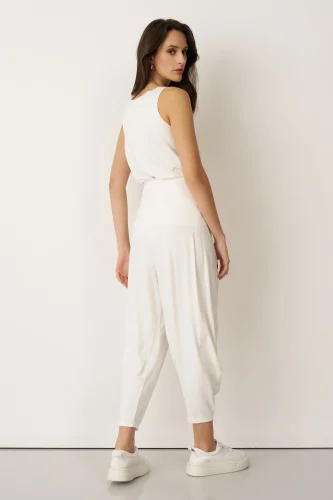 Spetses Pantolon - Beyaz - 4
