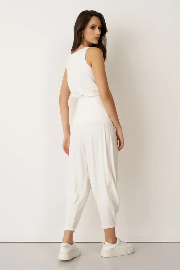 Spetses Pantolon - Beyaz - 4