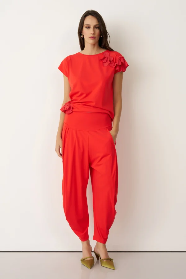 Spetses Pantolon - Kırmızı - 2