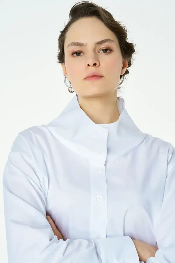 Spica Gömlek - Beyaz - 4
