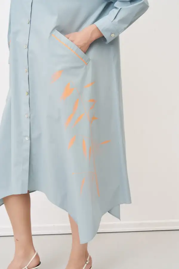 Symi Elbise - Mavi - 4