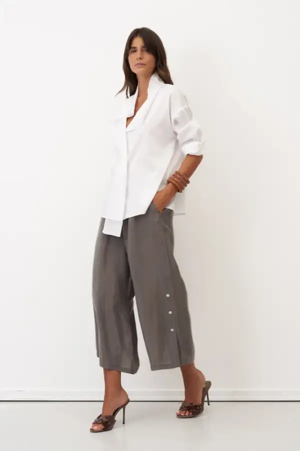 Syros Bluz - Beyaz - 2