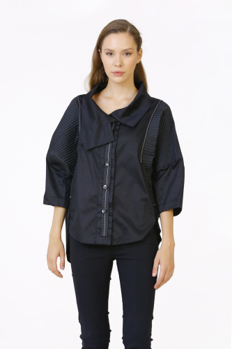 Taffeta Shirt - Black - 2