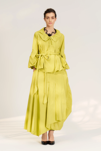 Tafta Ceket - Lime - BIZE (1)