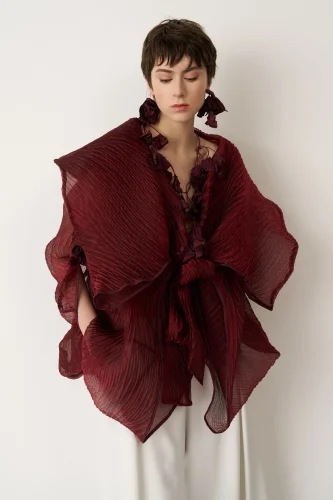 Tilos Ceket - Bordo - 1