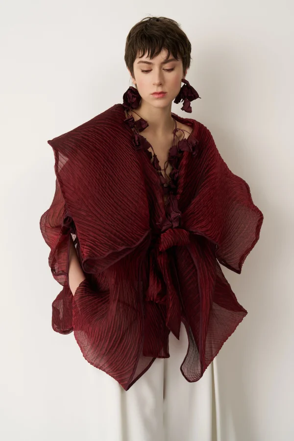 Tilos Ceket - Bordo - 1