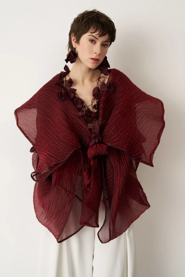 Tilos Ceket - Bordo - 2