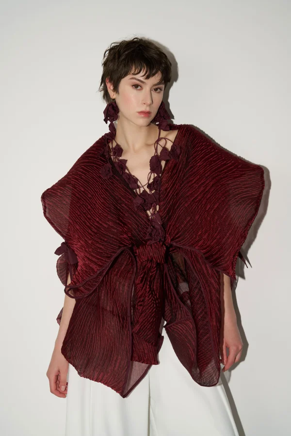 Tilos Ceket - Bordo - 3