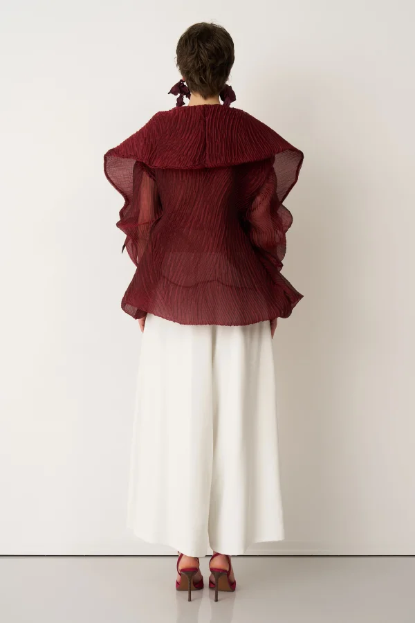 Tilos Ceket - Bordo - 6