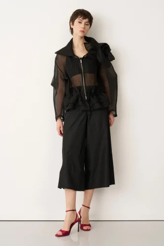 Tilos Güllü Ceket - Siyah - 3