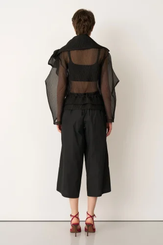 Tilos Güllü Ceket - Siyah - 5