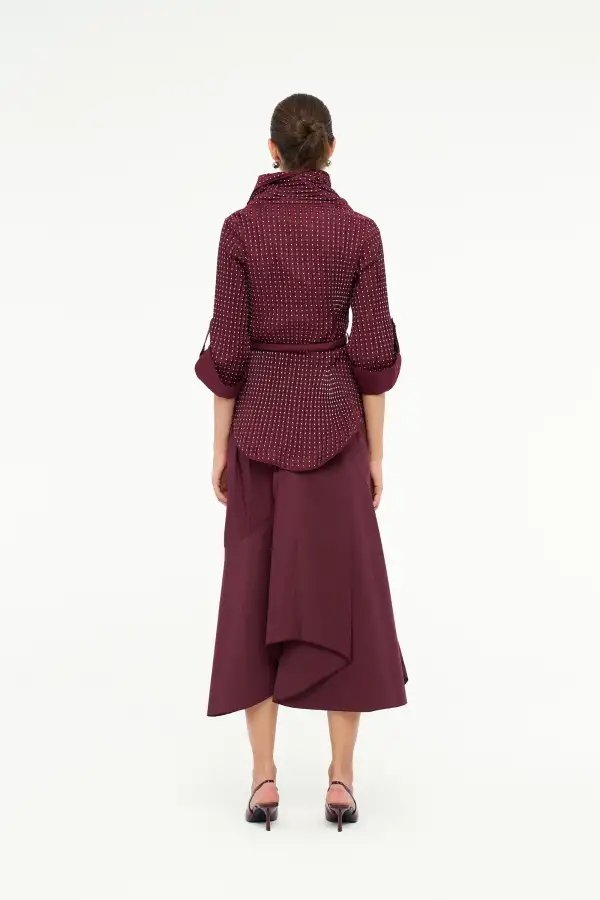 Uranüs Ceket - Bordo - 9