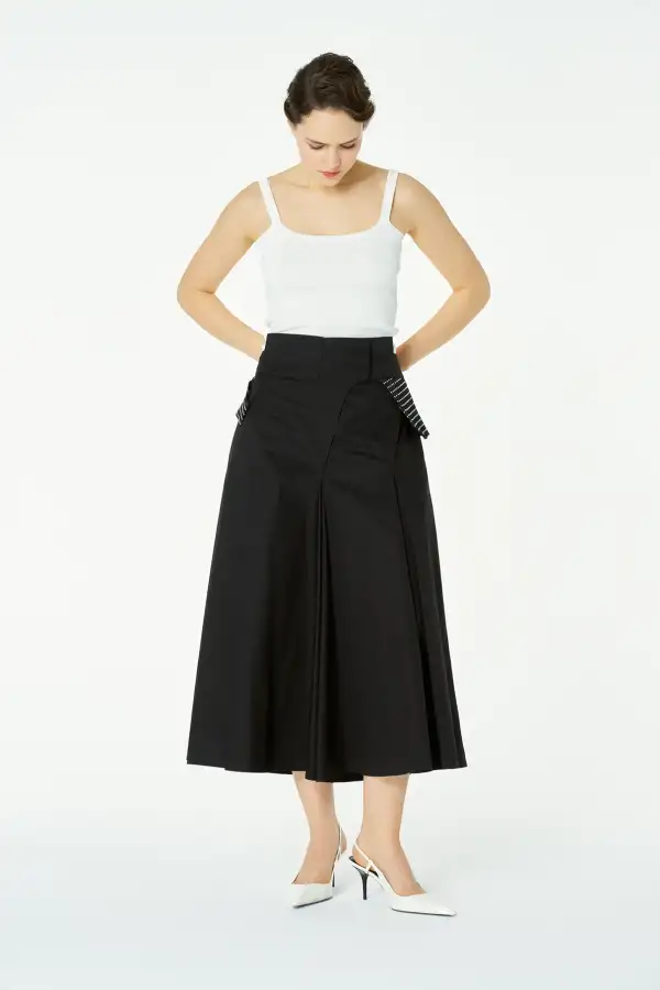 Uranüs Pantolon - Siyah - 4