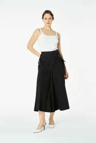 Uranüs Pantolon - Siyah - 5