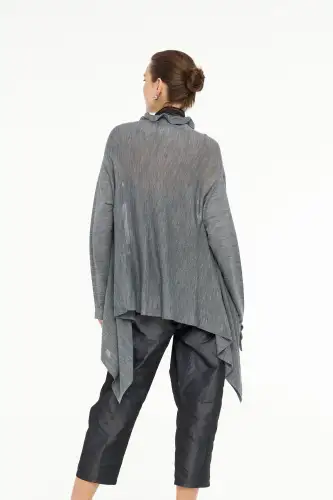 Uzun Kol Eridanus Hırka - Gri - 7