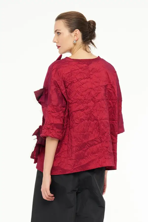 Vega Bluz - Kırmızı - 6