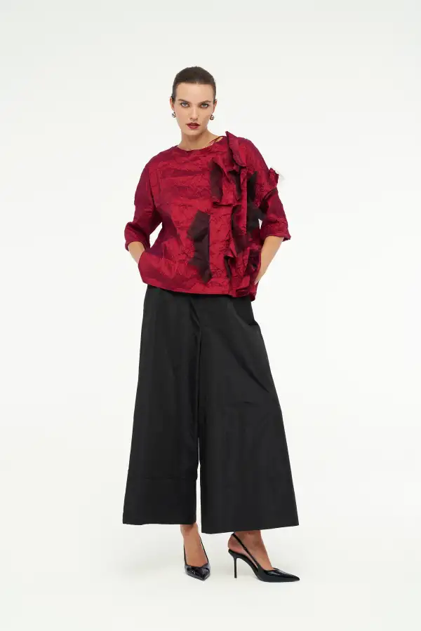 Vega Bluz - Kırmızı - BIZE (1)