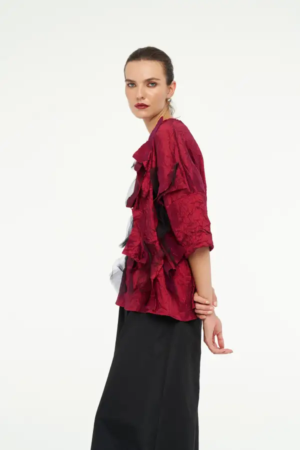 Vega Bluz - Kırmızı - 3