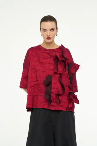 Vega Bluz - Kırmızı - 5