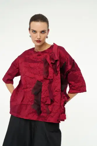 Vega Bluz - Kırmızı - 4